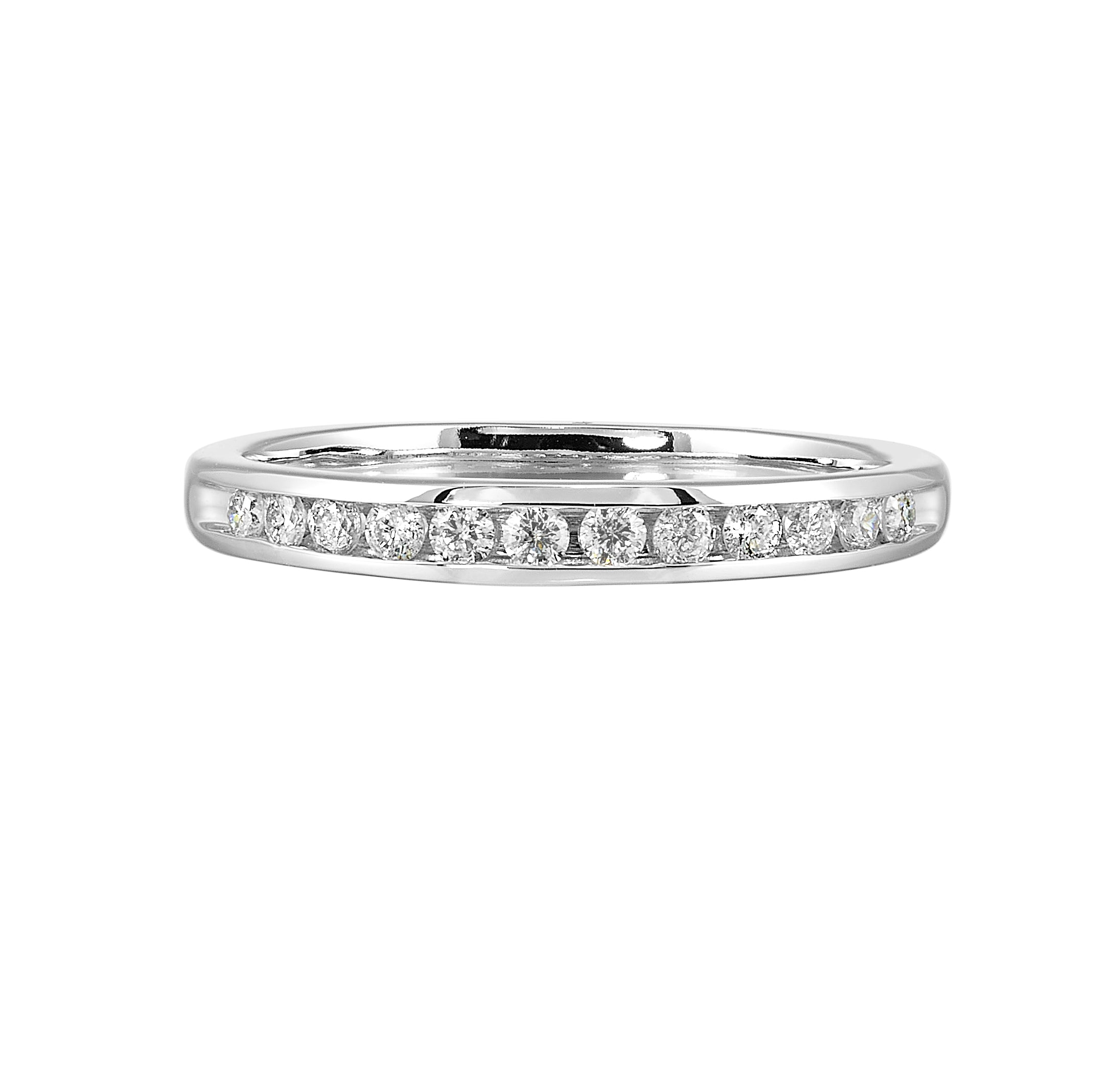 14Kt White Gold Diamond 1/4Ctw Ring