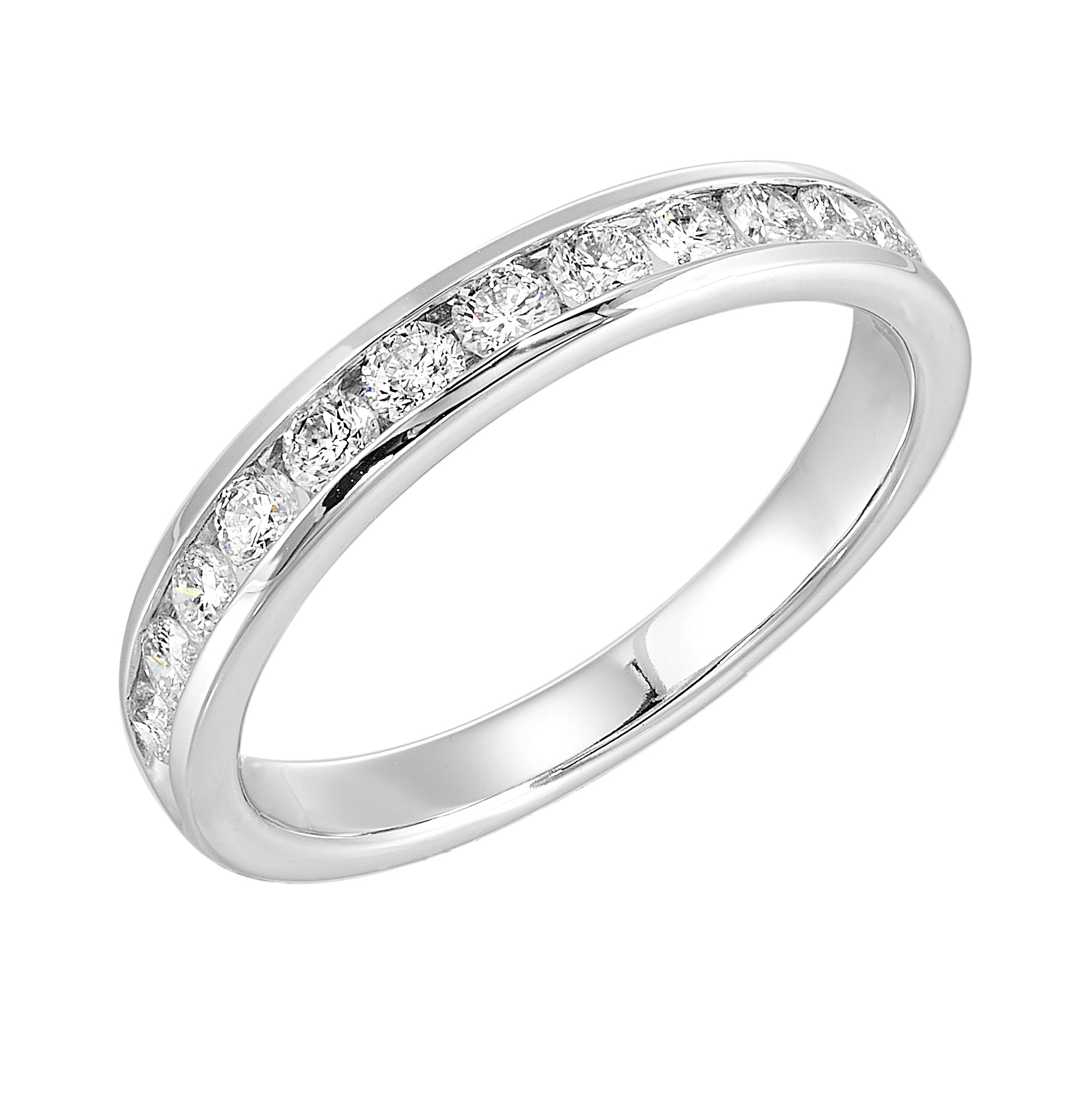 14Kt White Gold Diamond 1/2Ctw Ring