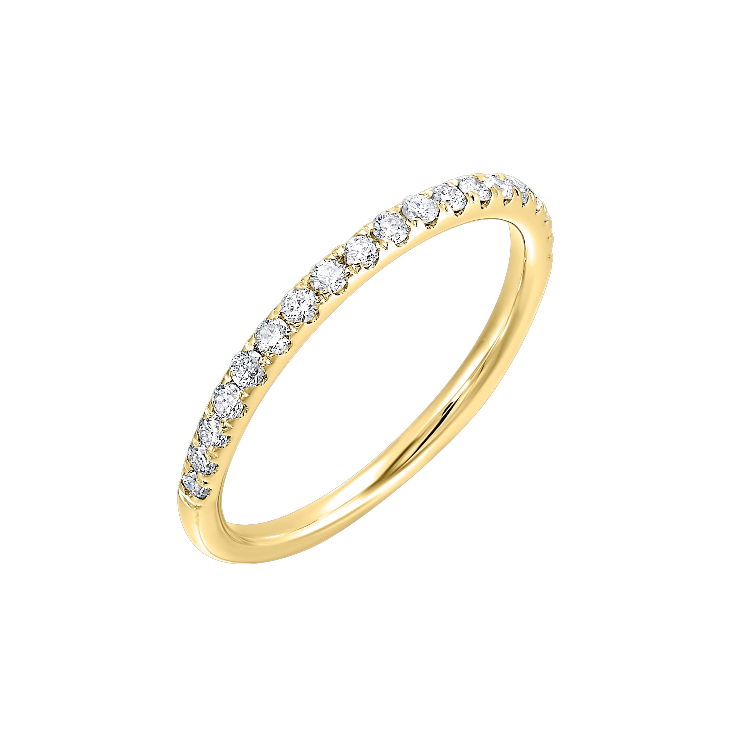 14Kt Yellow Gold Diamond 1/4Ctw Ring