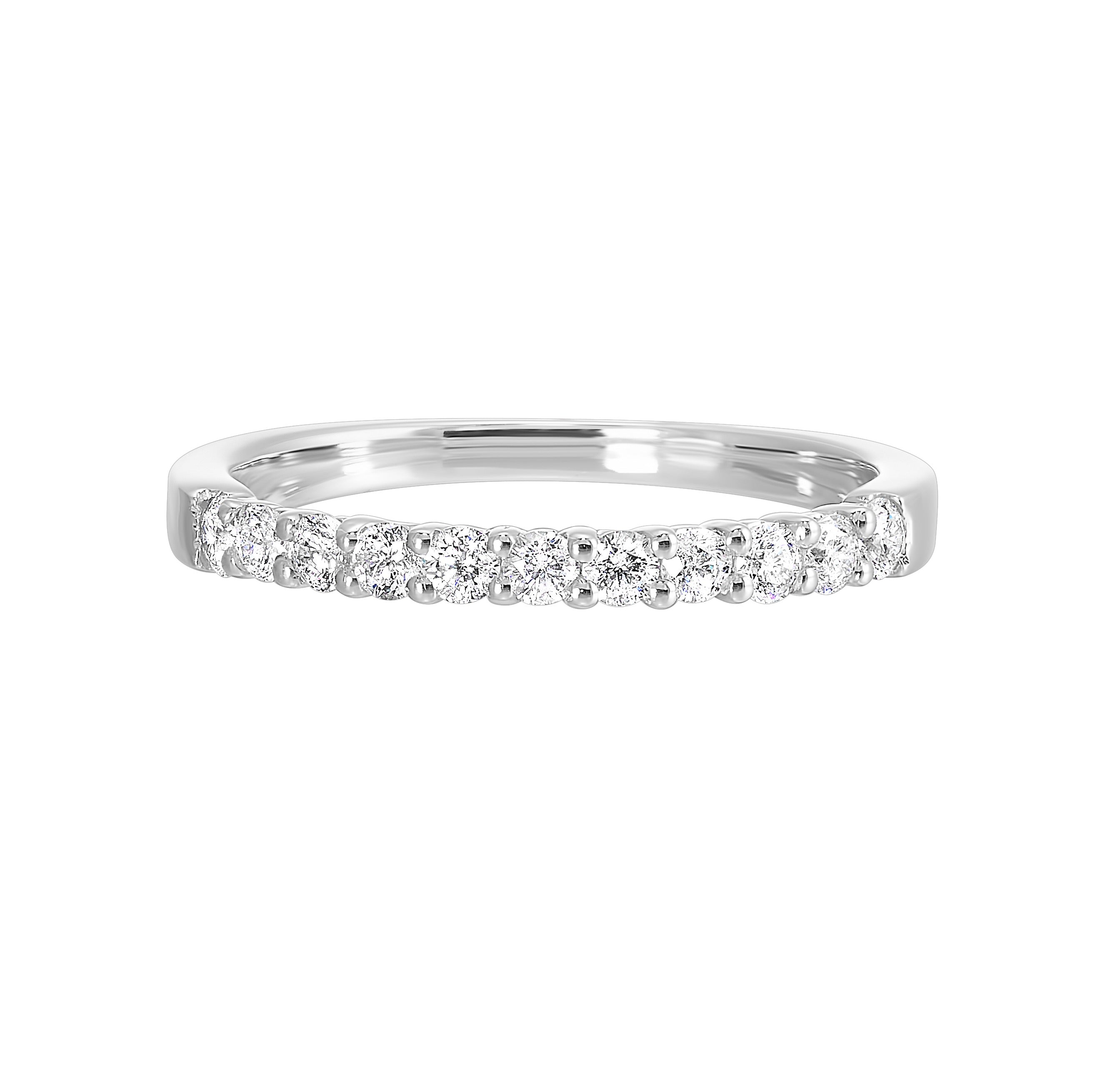 14Kt White Gold Diamond 1/3Ctw Ring