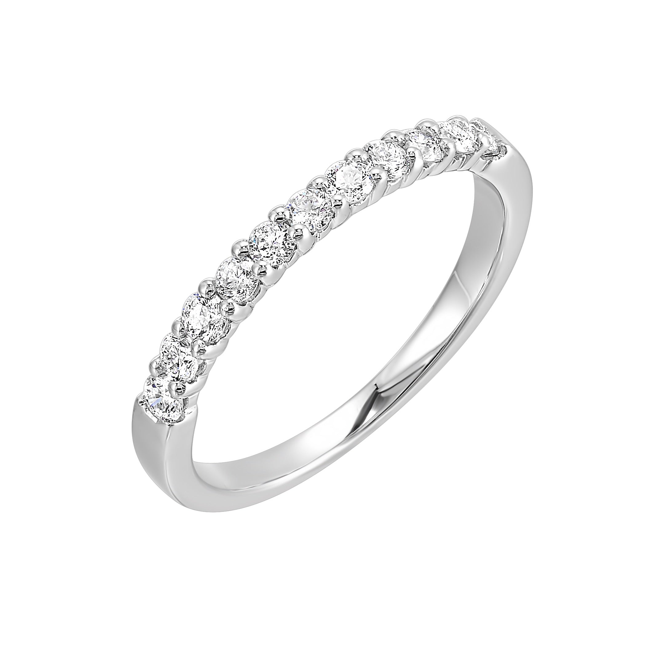 14Kt White Gold Diamond 1/3Ctw Ring