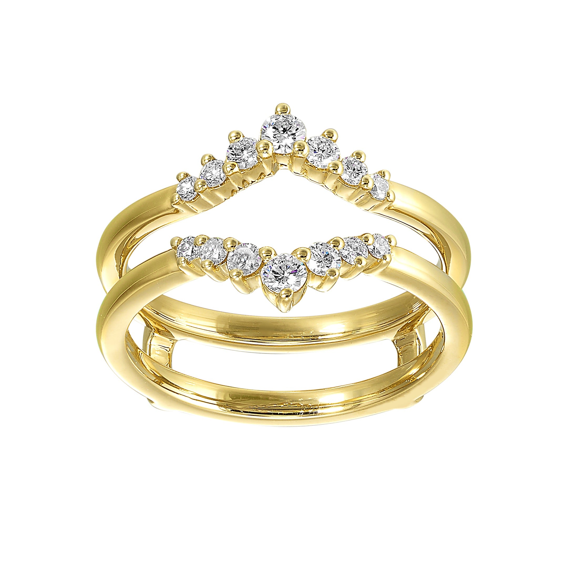 14Kt Yellow Gold Diamond 1/3Ctw Ring