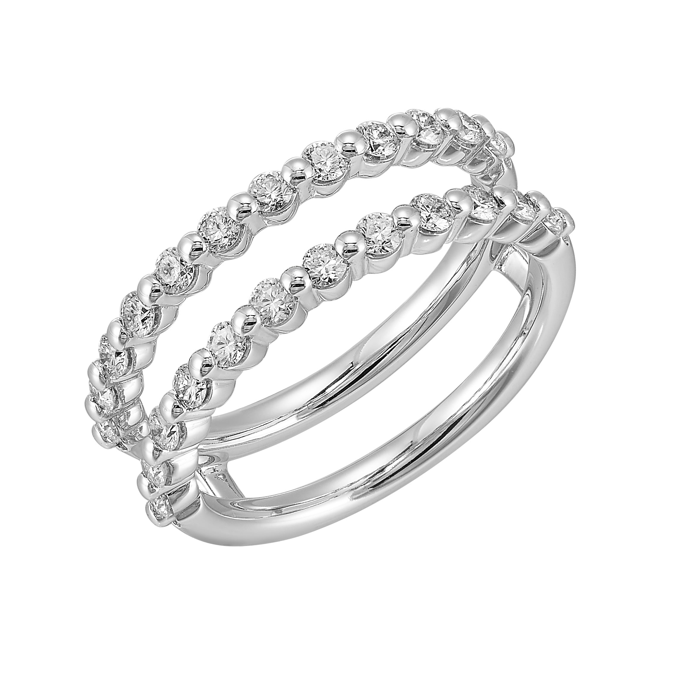 14Kt White Gold Diamond 5/8Ctw Ring