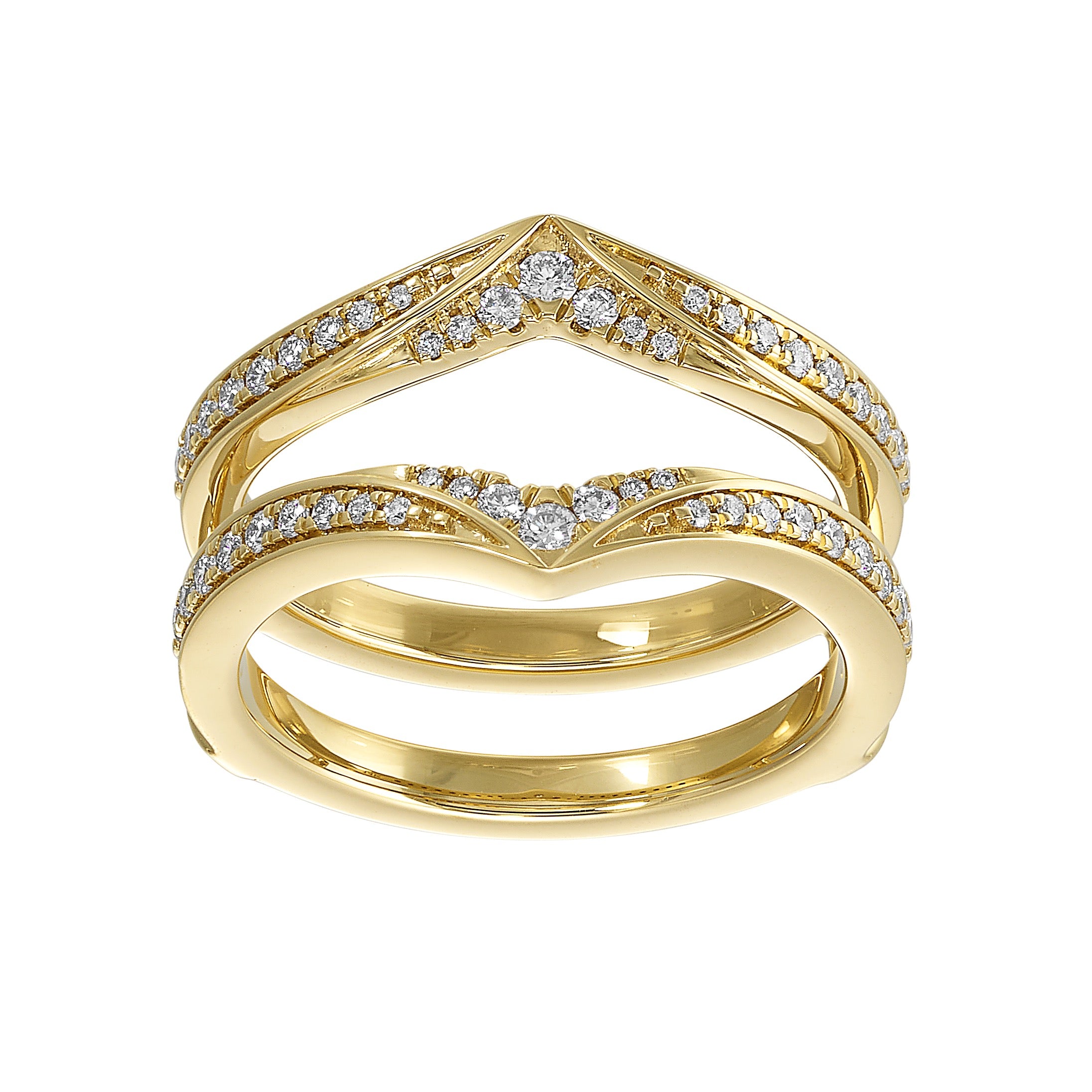 14Kt Yellow Gold Diamond 1/3Ctw Ring