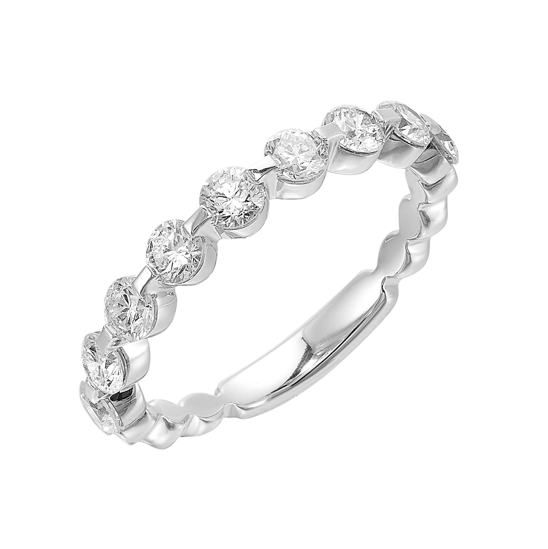 14Kt White Gold Diamond 1Ctw Ring