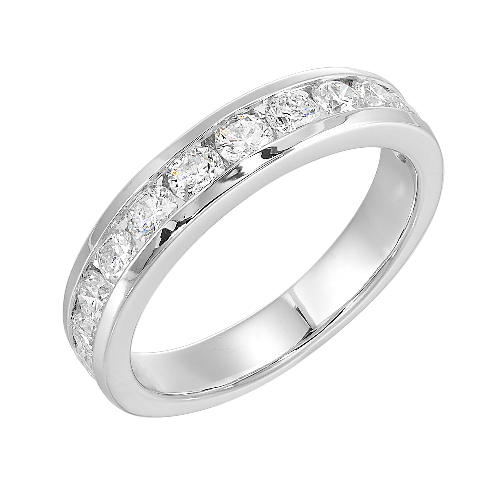 14Kt White Gold Diamond 1Ctw Ring