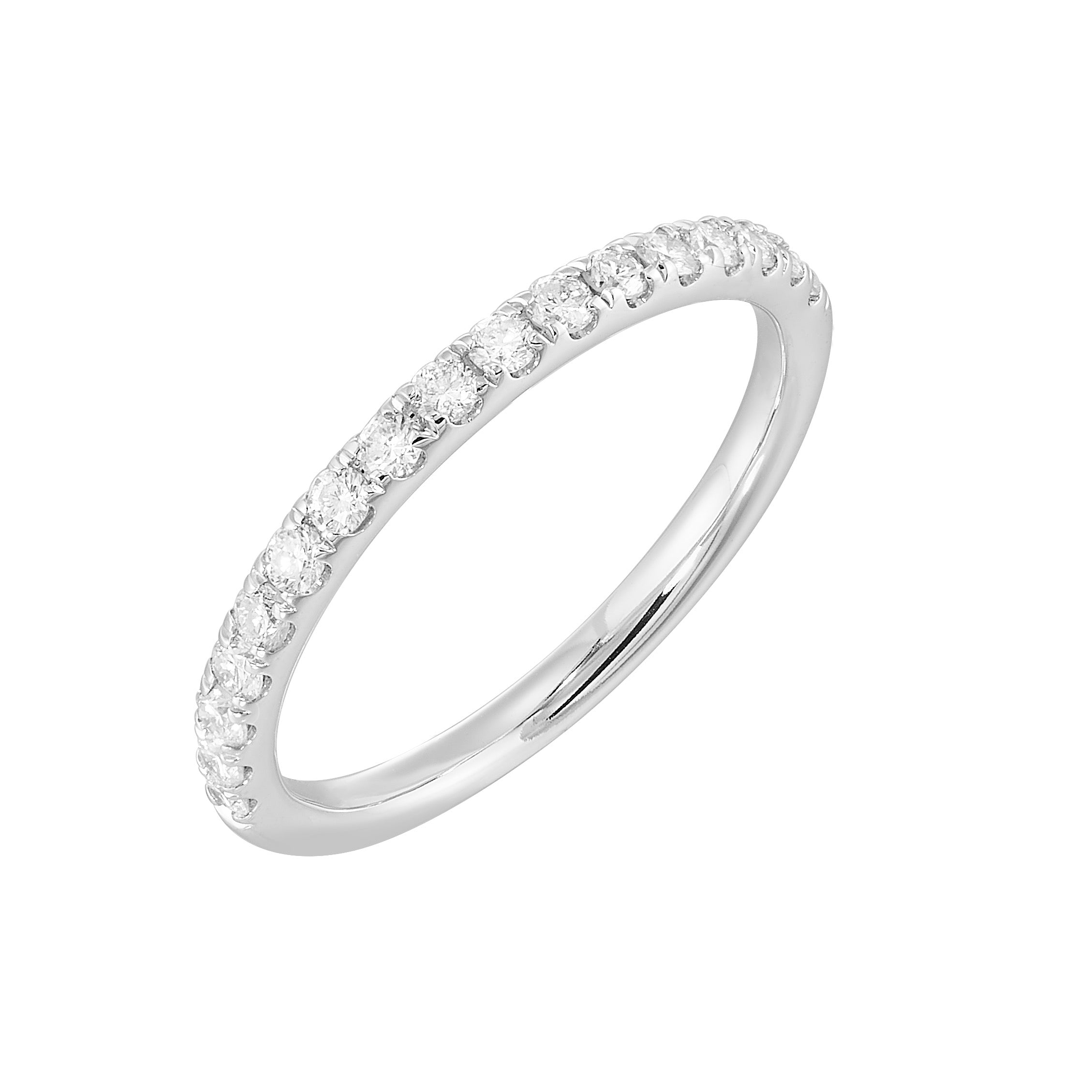 14Kt White Gold Diamond 1/3Ctw Ring