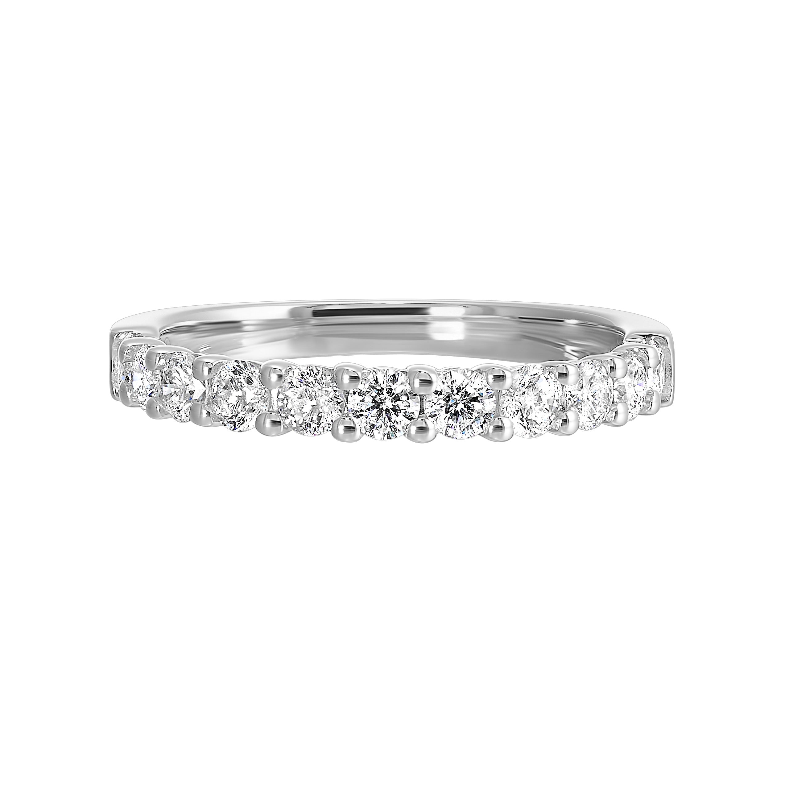 14Kt White Gold Diamond 3/4Ctw Ring