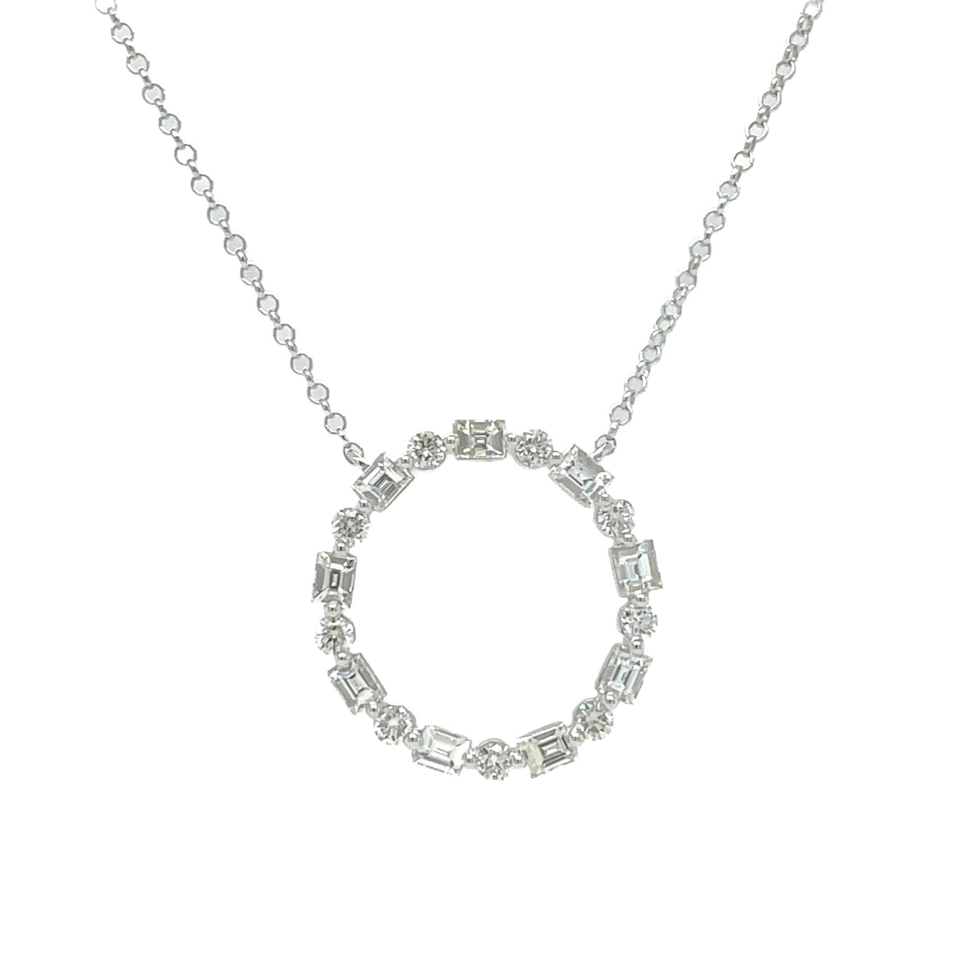 14k White Gold Lady's Necklace (2/5 ct.)