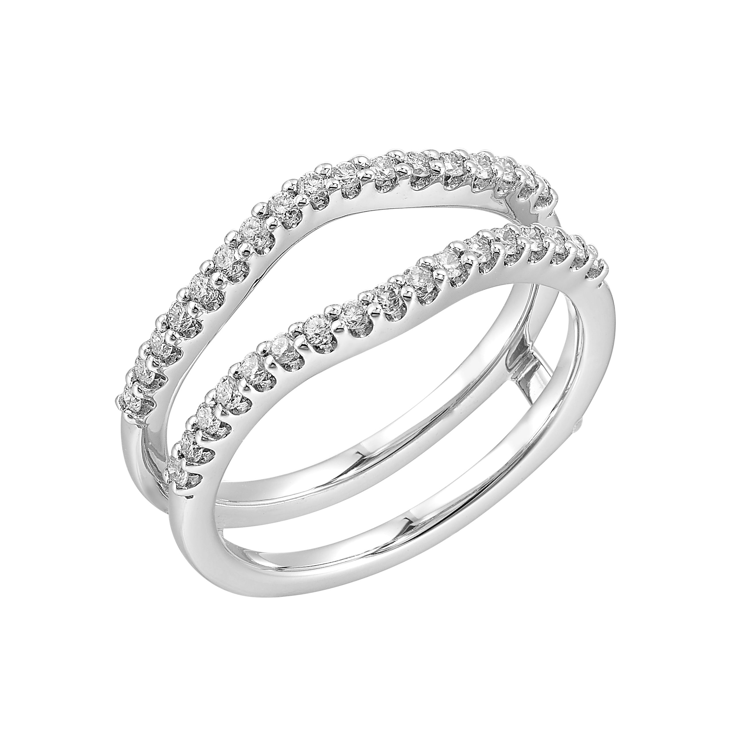 14Kt White Gold Diamond 1/3Ctw Ring