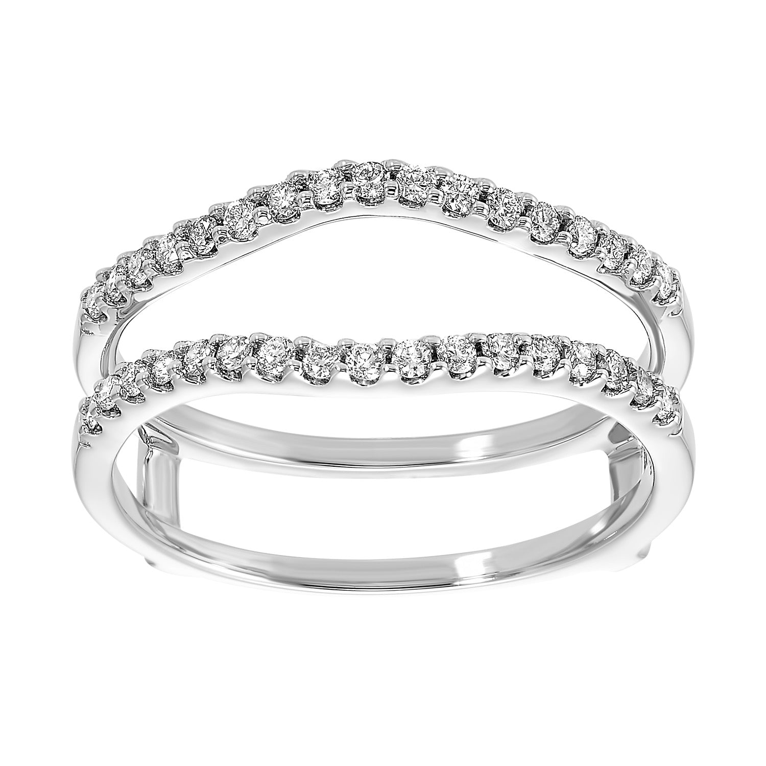 14Kt White Gold Diamond 1/3Ctw Ring
