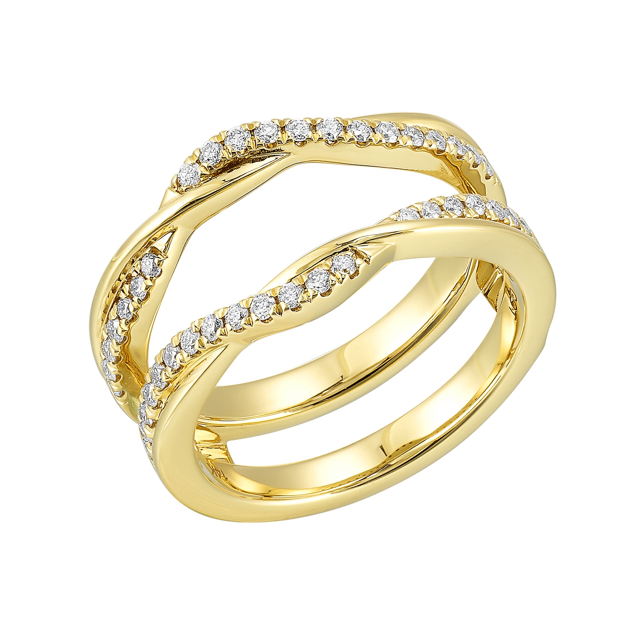 14Kt Yellow Gold Diamond 1/3Ctw Ring