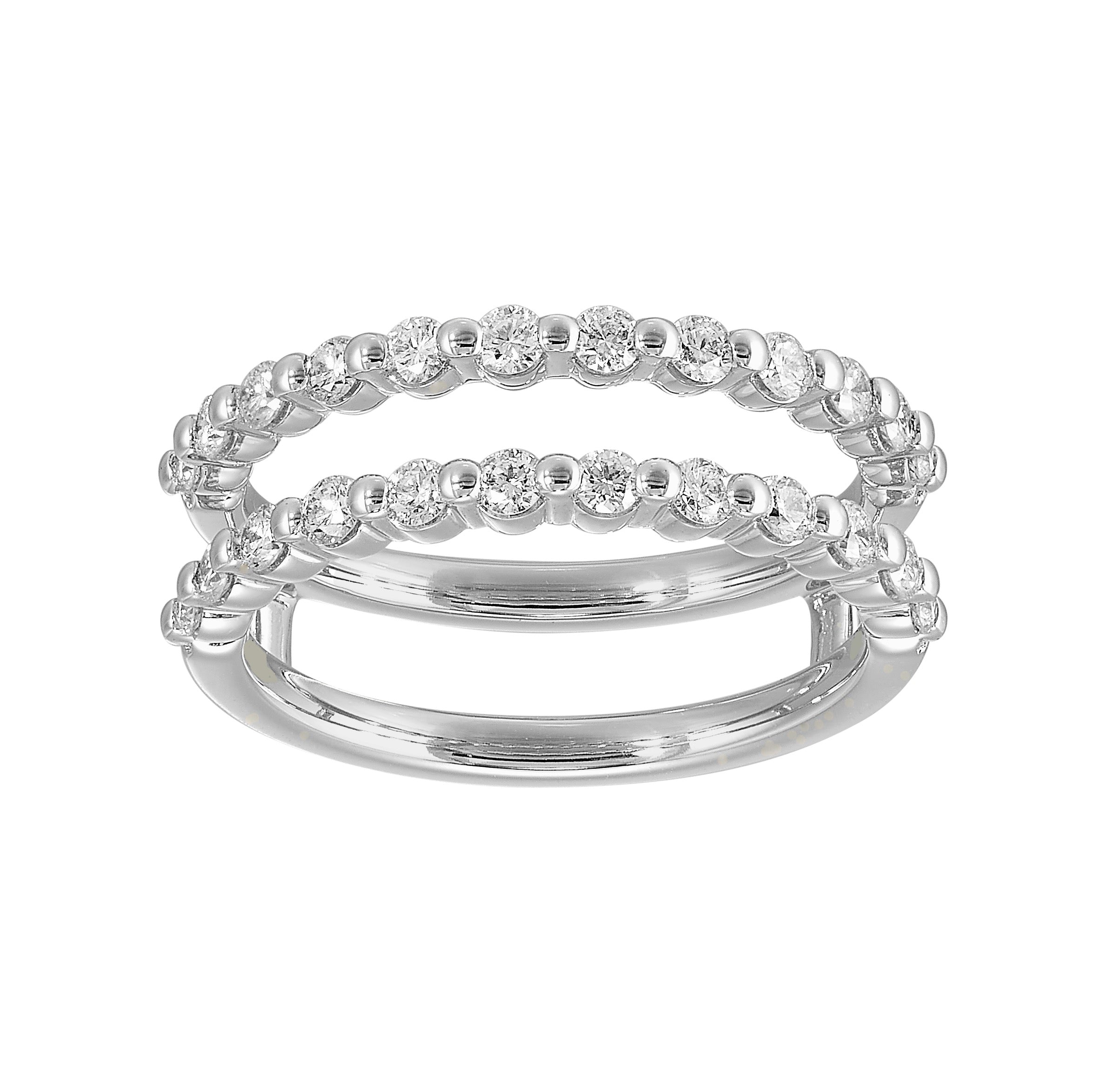 14Kt White Gold Diamond 5/8Ctw Ring