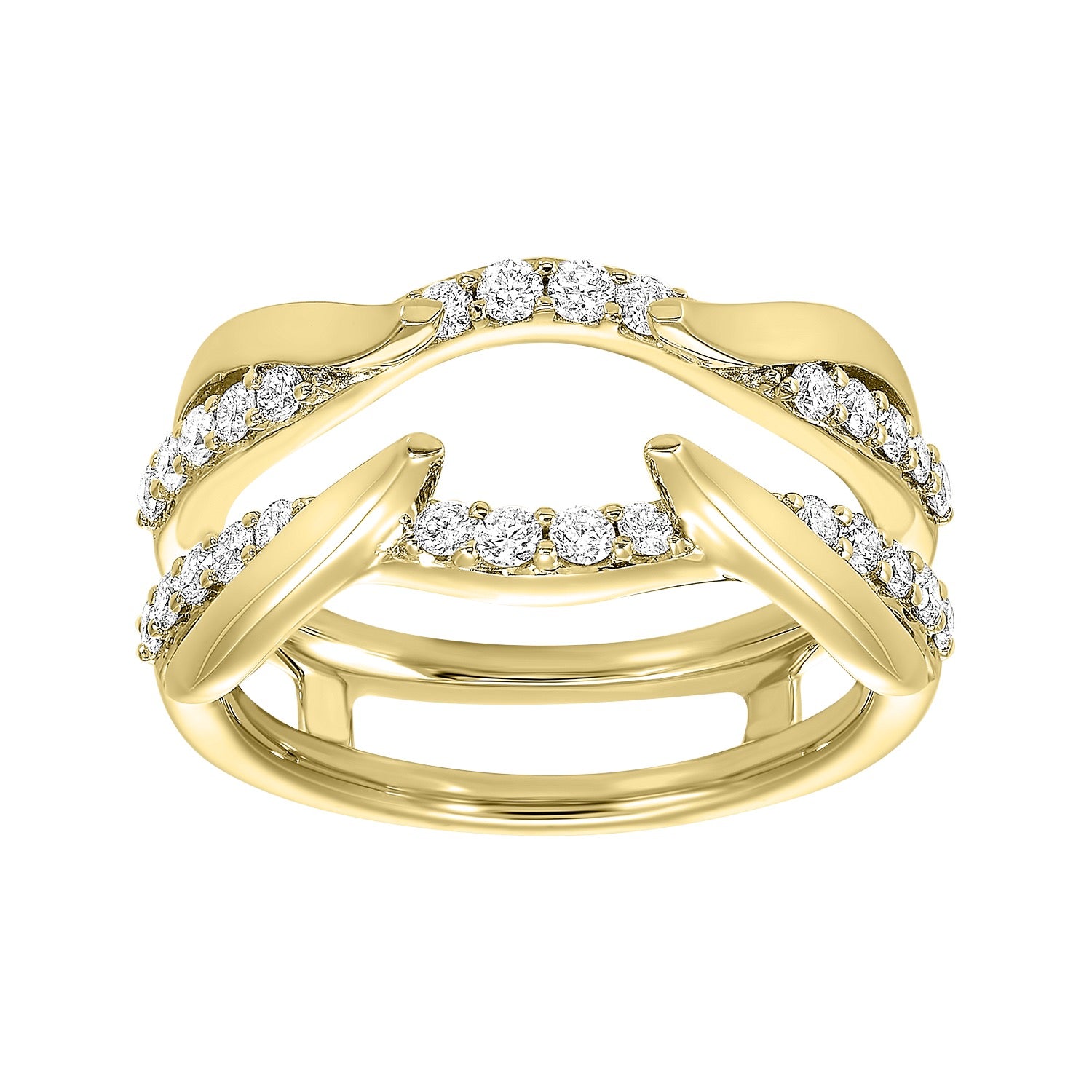 14Kt Yellow Gold Diamond 1/2Ctw Ring