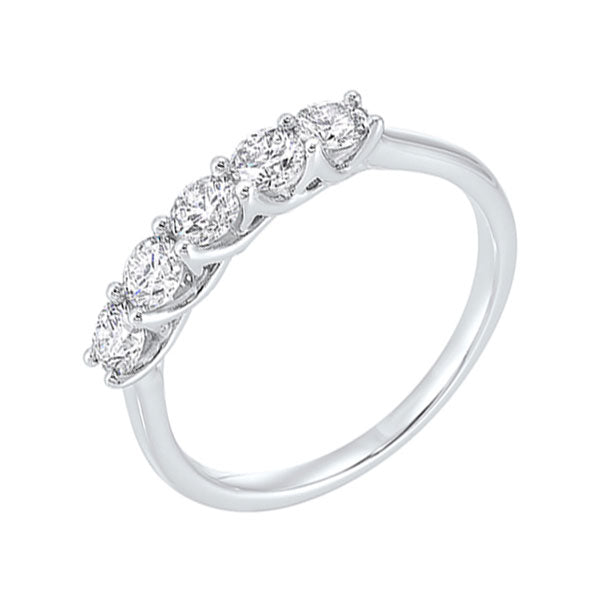 14Kt White Gold Diamond (3/4Ctw) Band