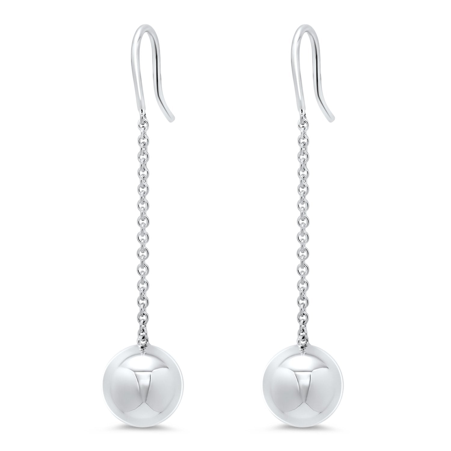 Sterling Silver Freshwater Pearl Drop Earrings