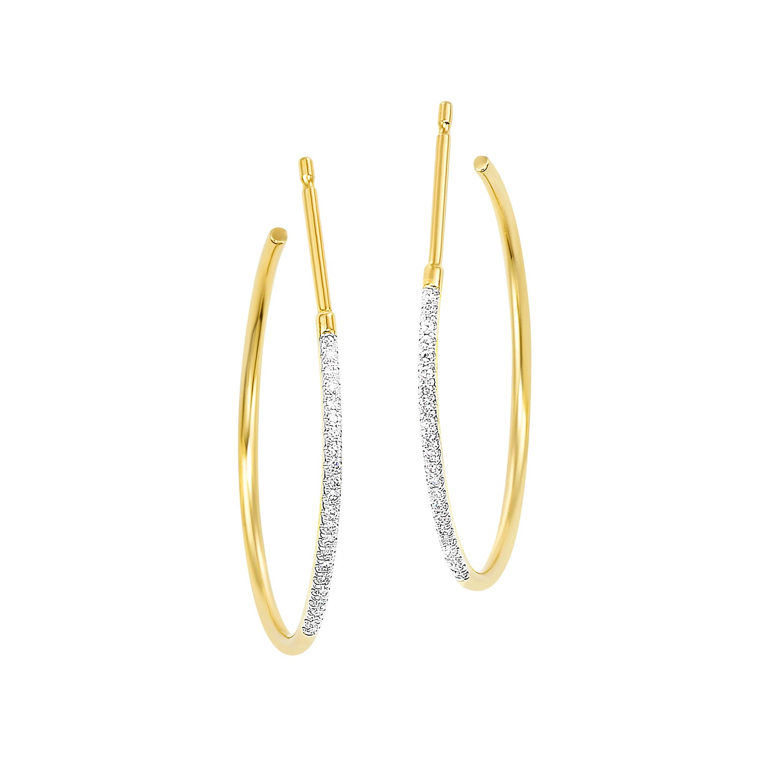 14K Diamond Earrings