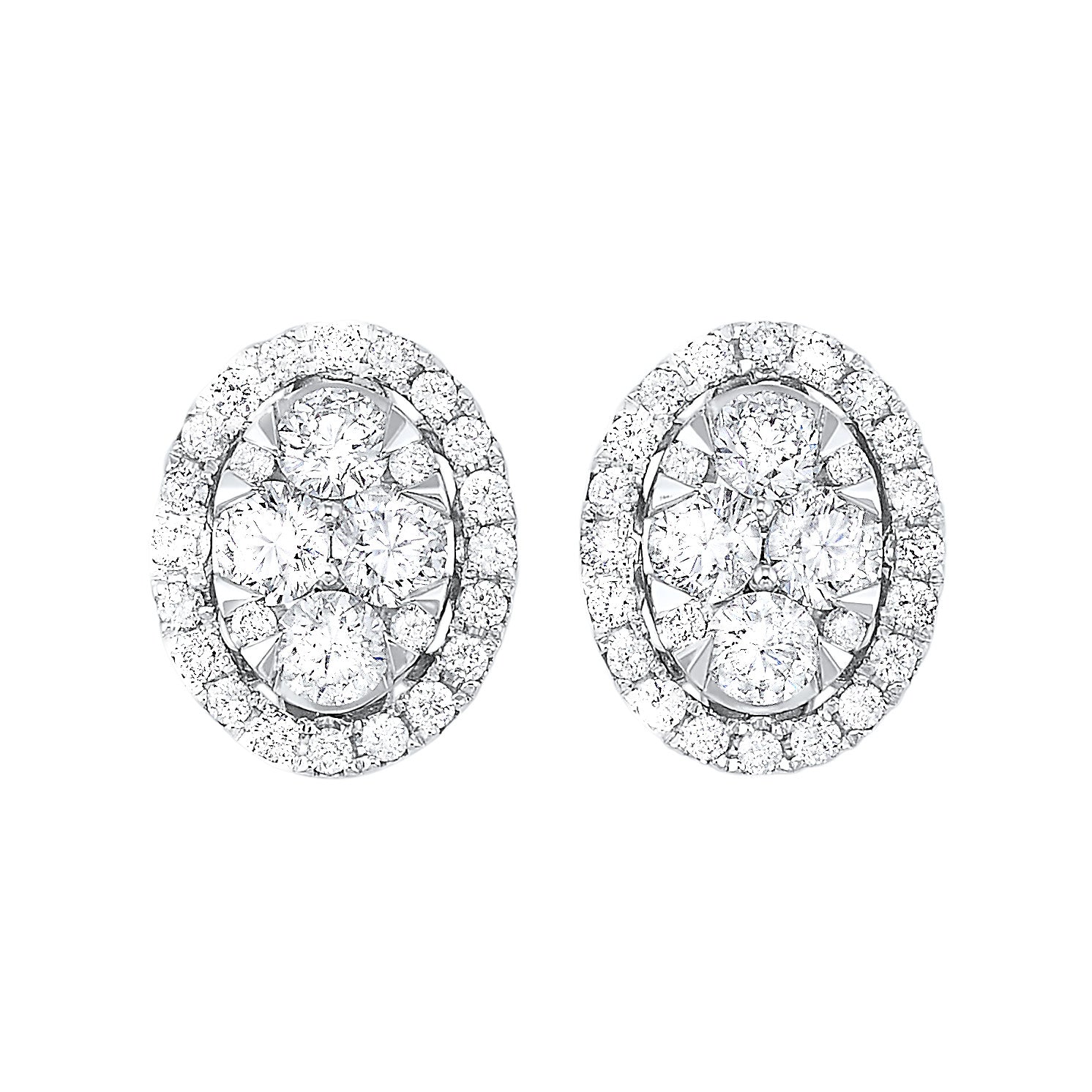 14K Diamond Earrings