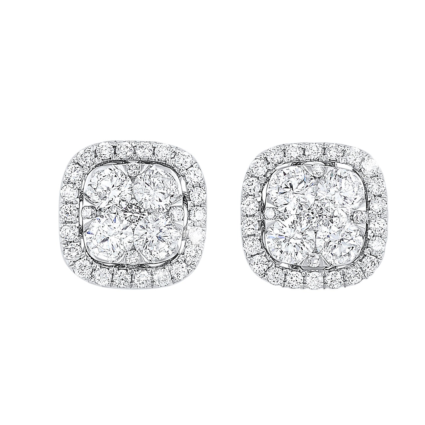 14K Diamond Earrings