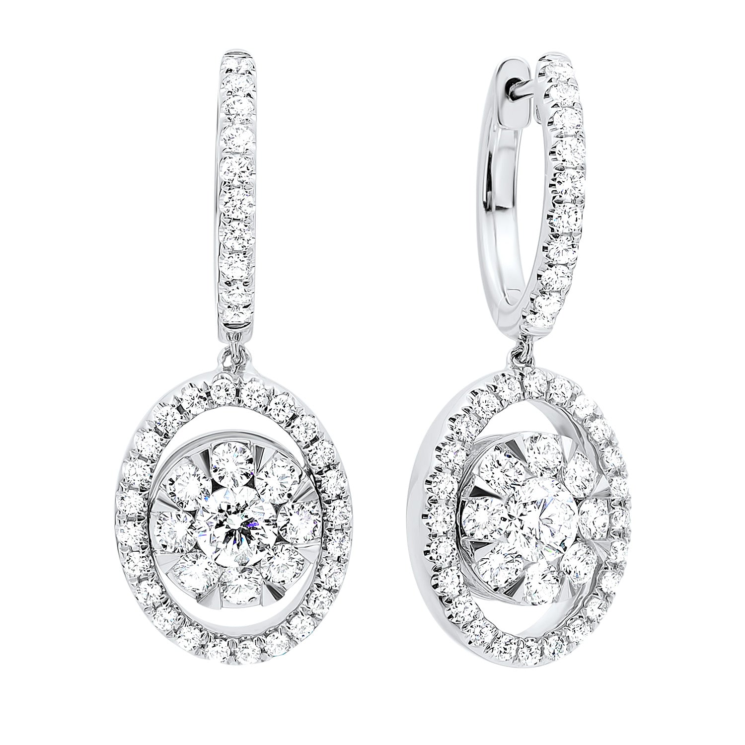 14K Diamond Earrings