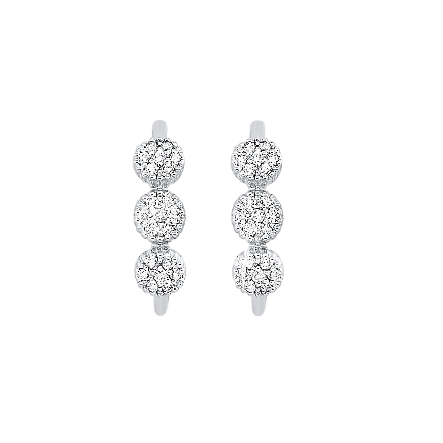 Gold Diamond Earrings