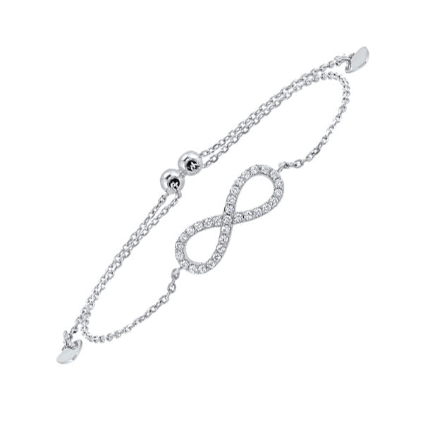 Silver Cubic Zirconia Bracelet