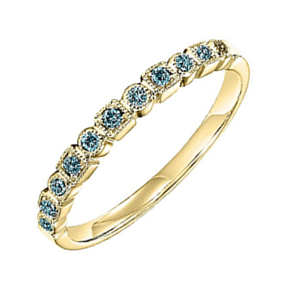 10Kt Yellow Gold Diamond (1/10 Ctw) Ring