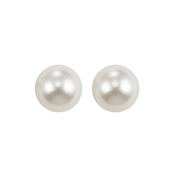 Silver Pearl (2 Ctw) Earring