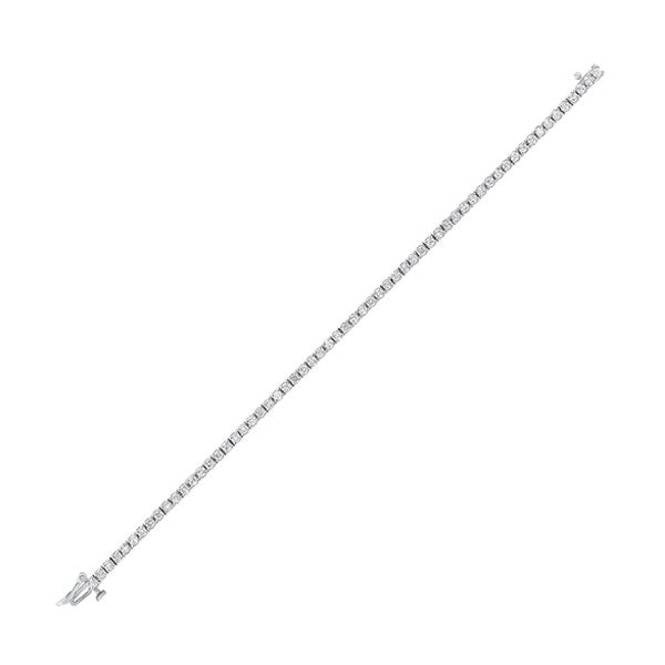 14Kt White Gold Diamond (2Ctw) Bracelet