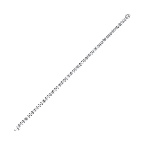 14Kt White Gold Diamond (7Ctw) Bracelet