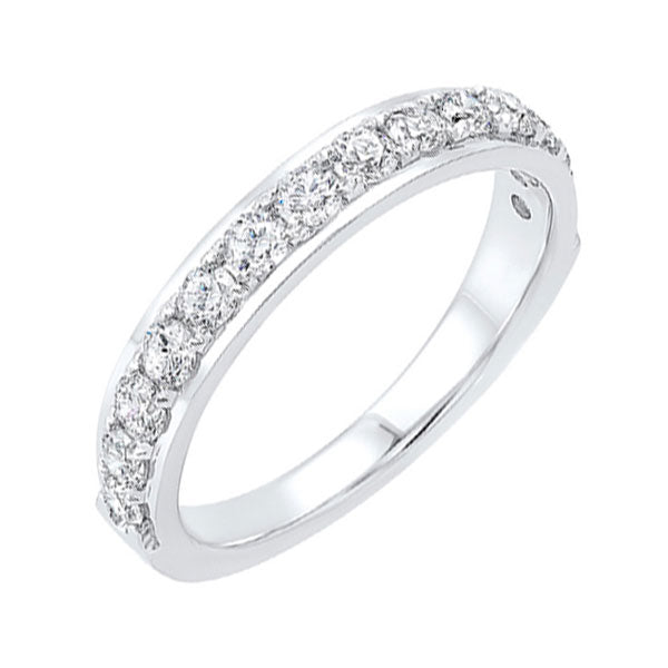 14Kt White Gold Diamond(1/3Ctw) Band