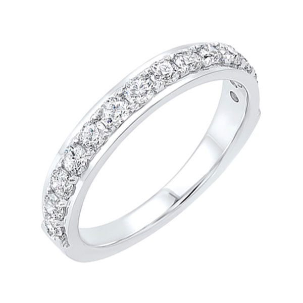 14Kt White Gold Diamond(3/4Ctw) Band