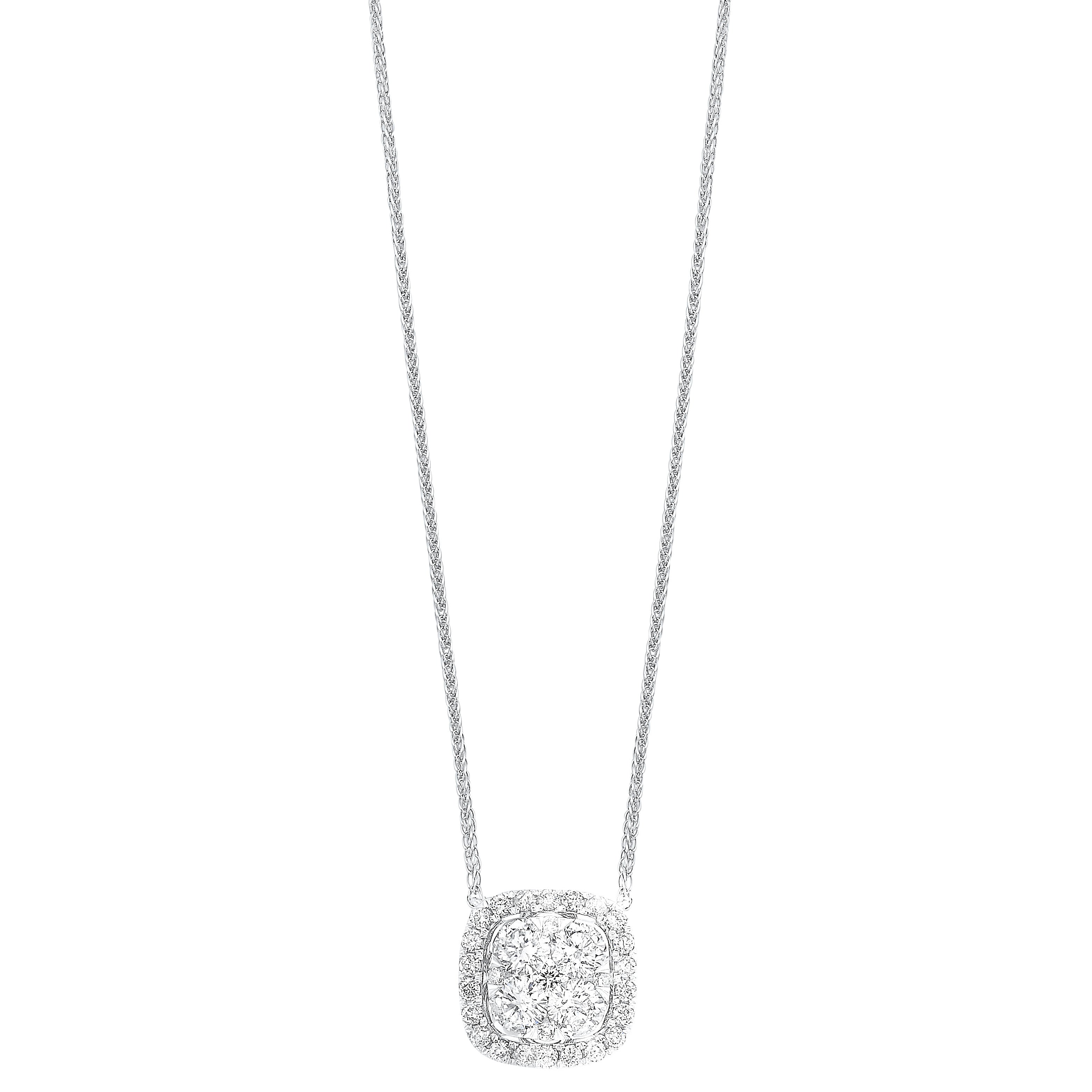 14K Diamond Pendant