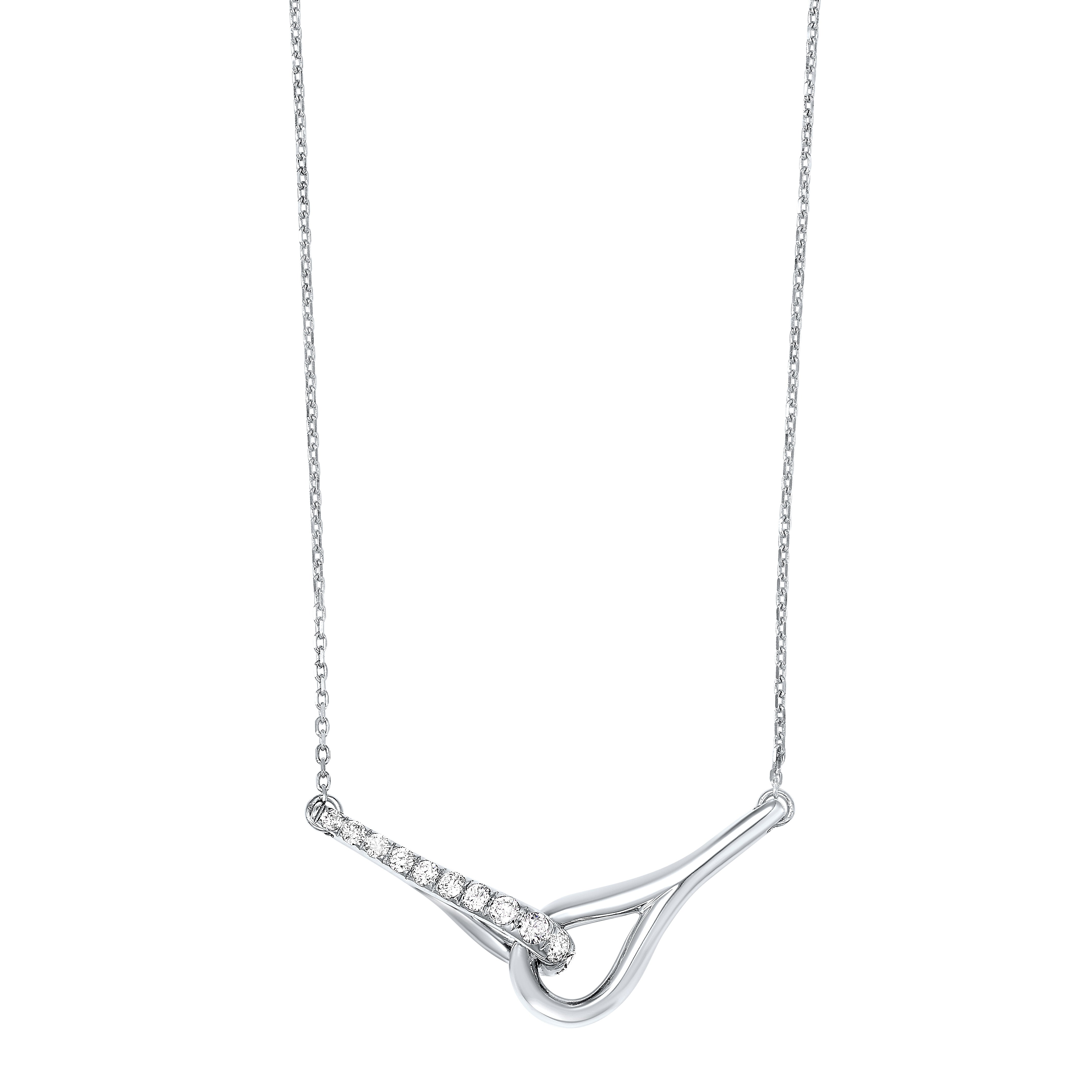 14K Diamond Necklace