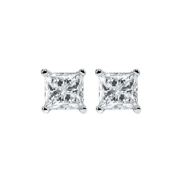 14Kt White Gold Diamond (1/3Ctw) Earring