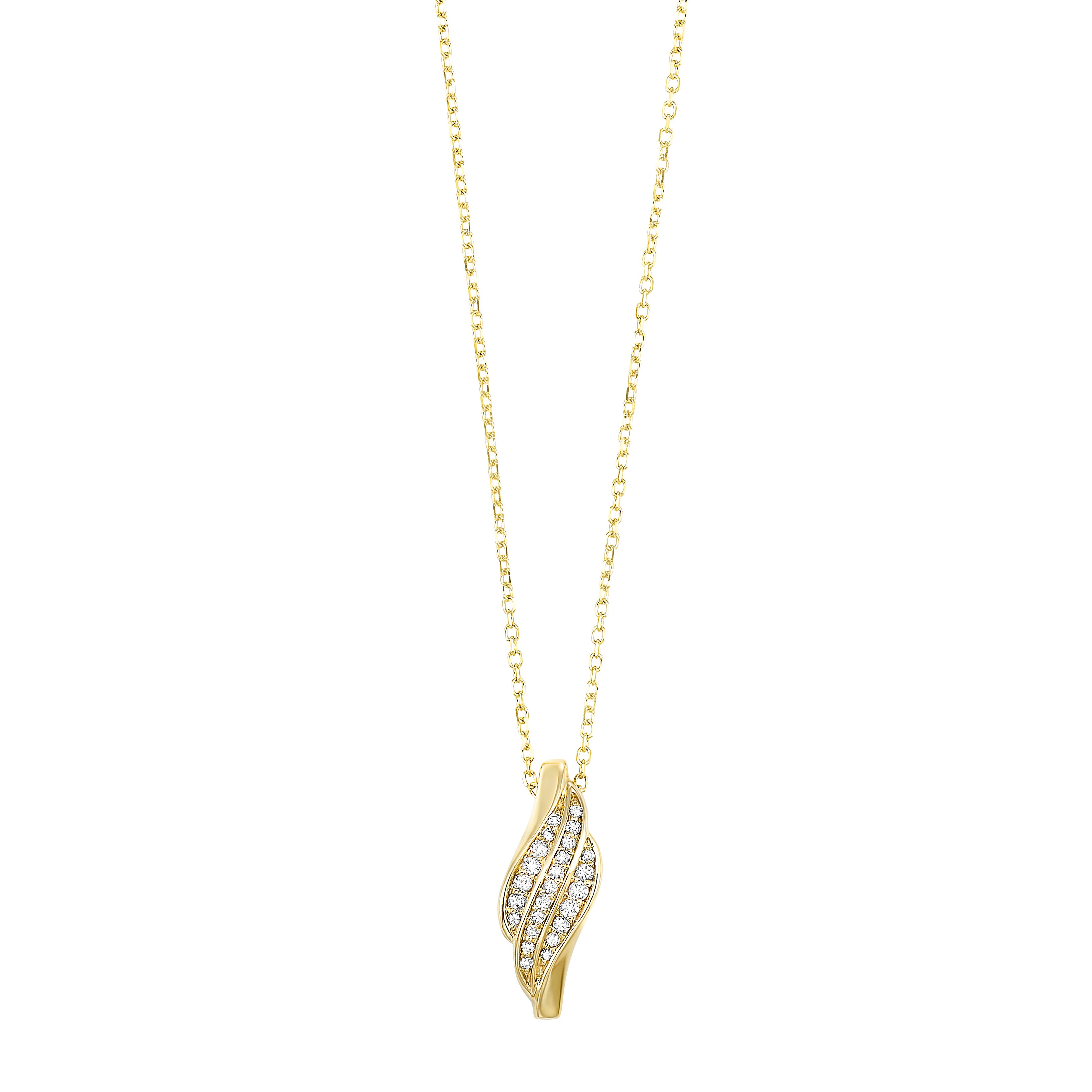 Gold Diamond Pendant