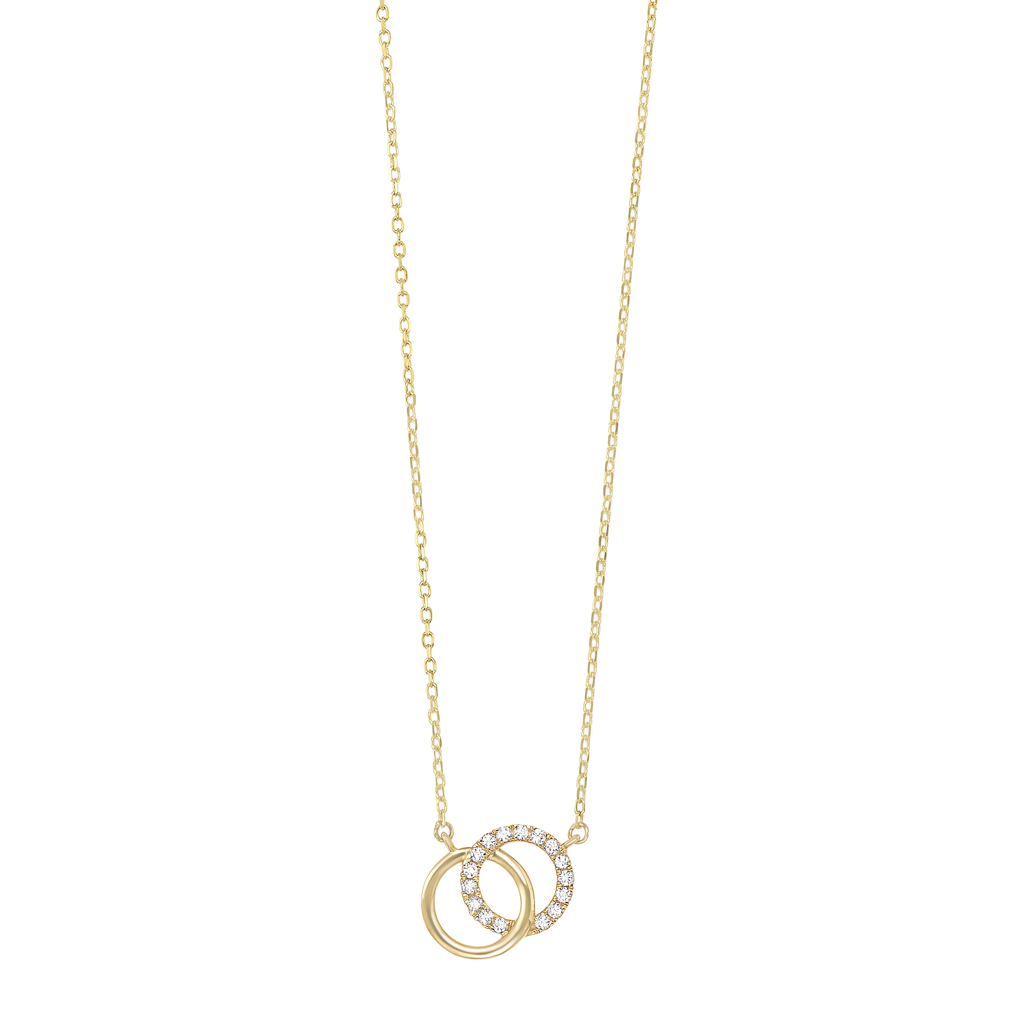 14K Diamond Pendant