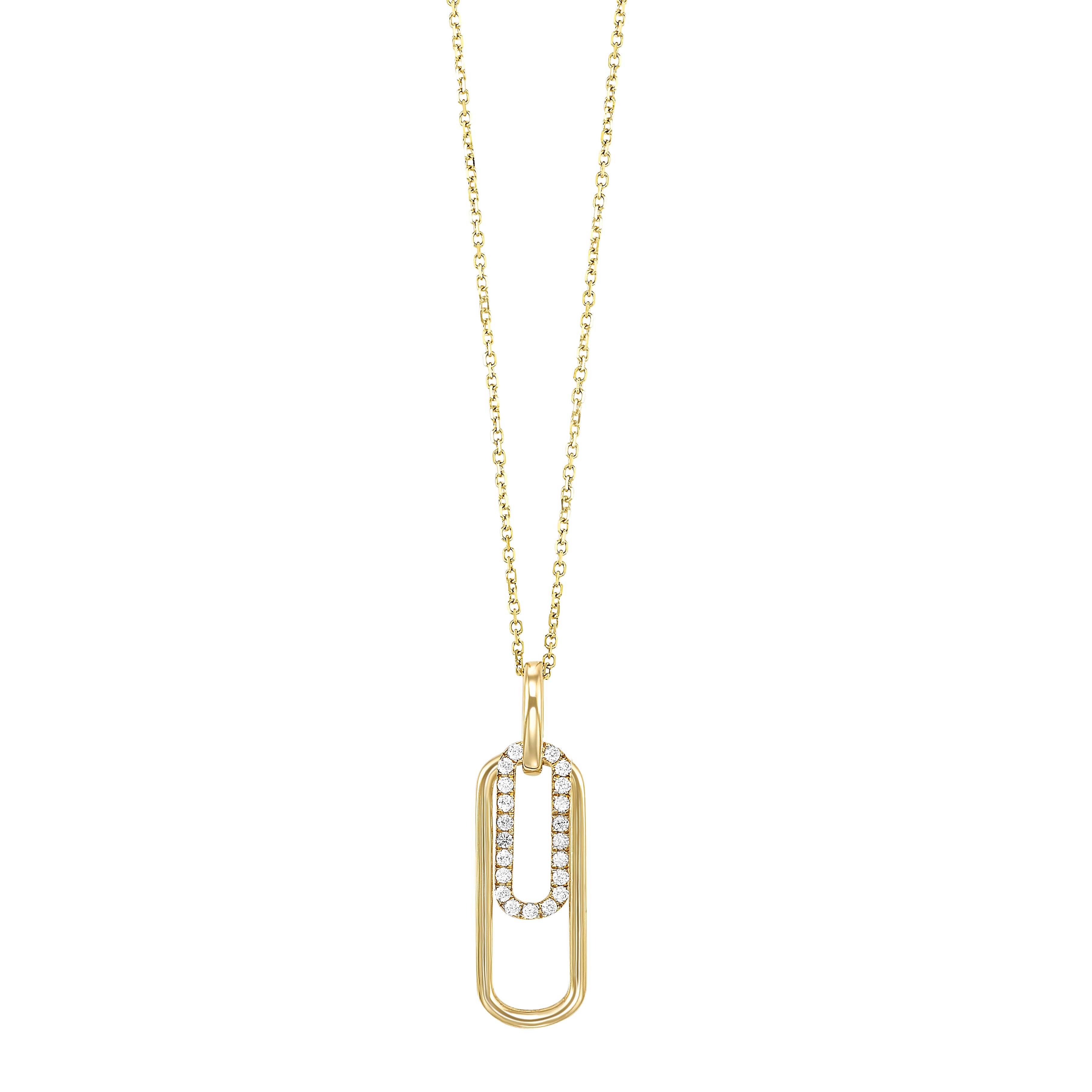 Gold Diamond Pendant