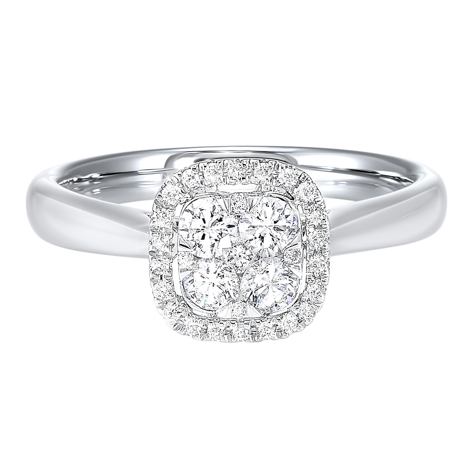 14K Diamond Ring