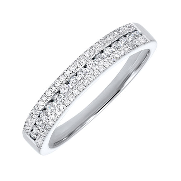 14Kt White Gold Diamond (1/3Ctw) Band