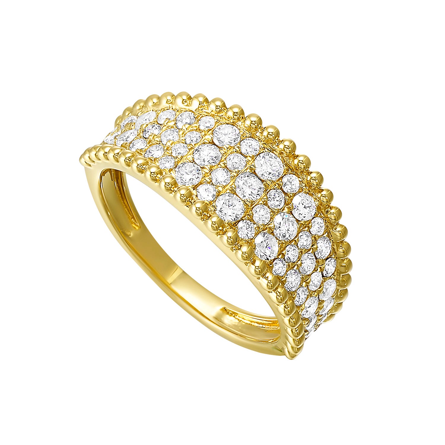 14K Diamond Ring