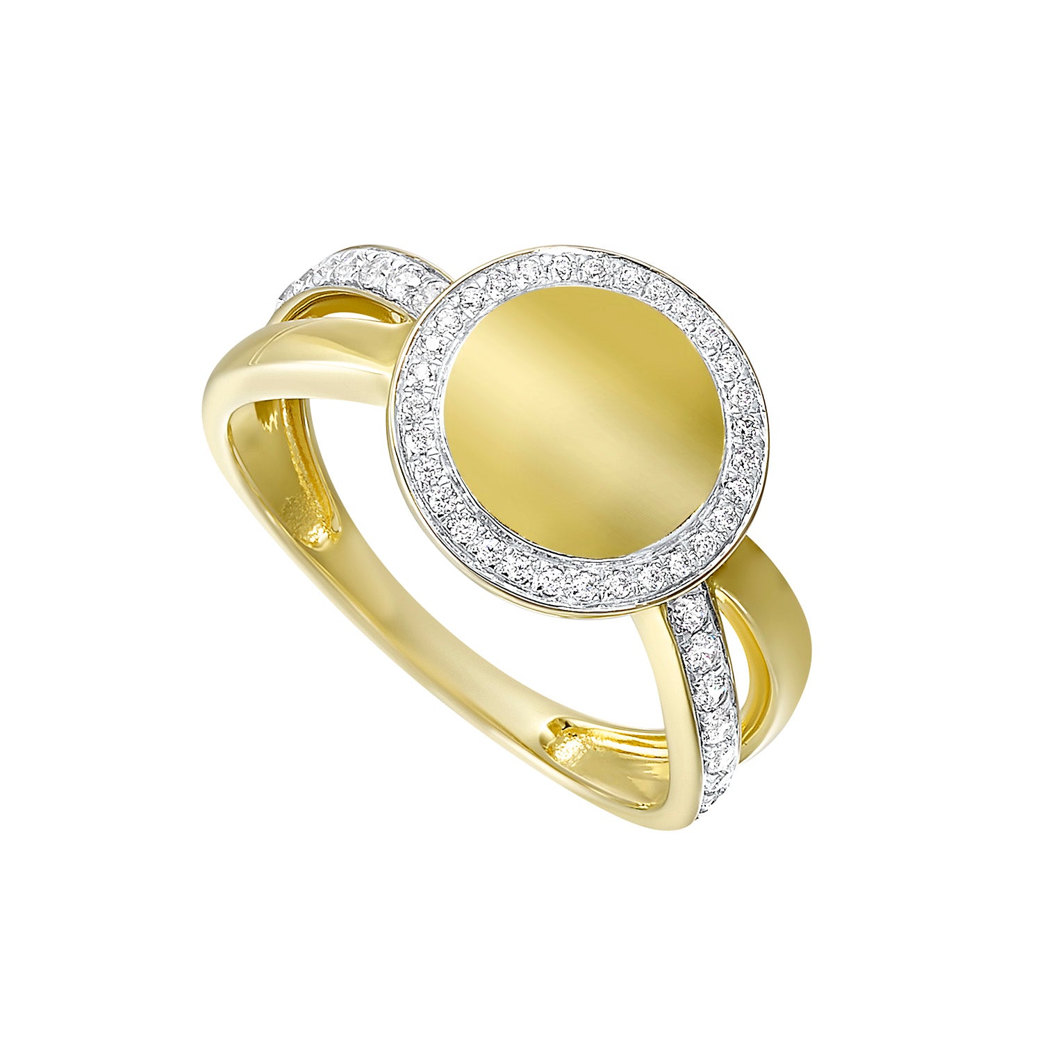 14K Diamond Ring