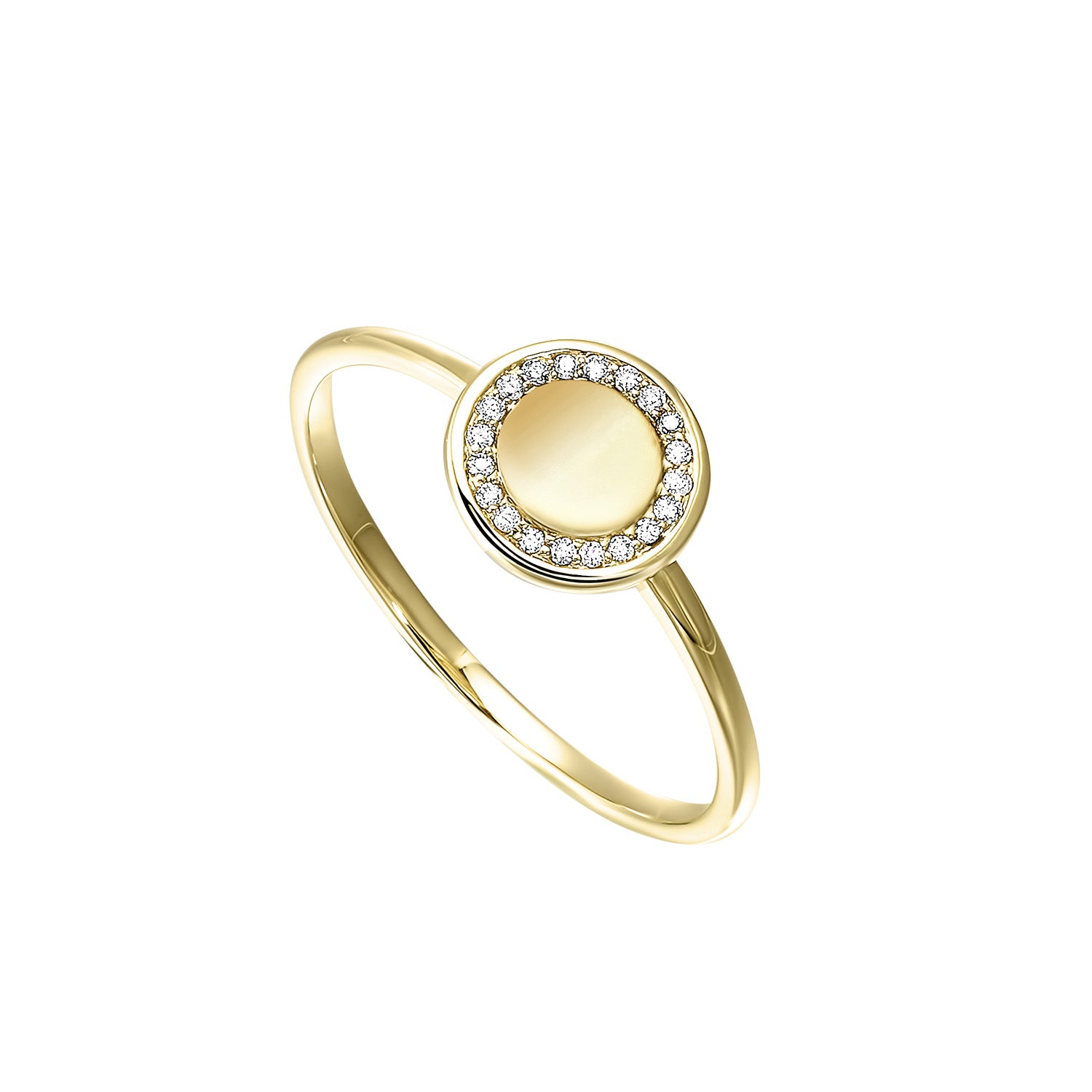 Gold Diamond Ring