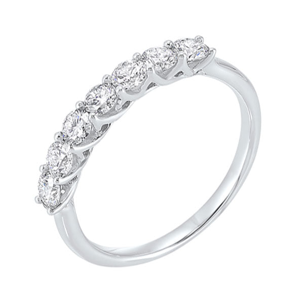 14Kt White Gold Diamond (1/4Ctw) Band