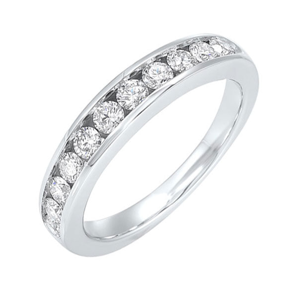 14Kt White Gold Diamond(3/4Ctw) Band