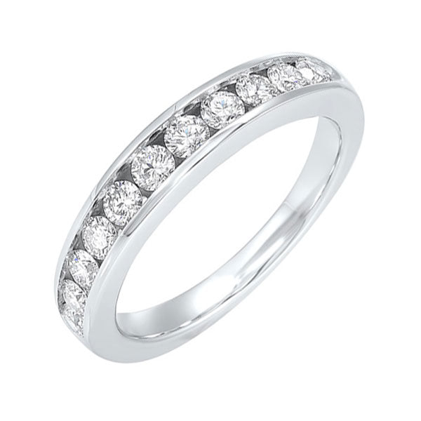 14Kt White Gold Diamond(1/4Ctw) Band