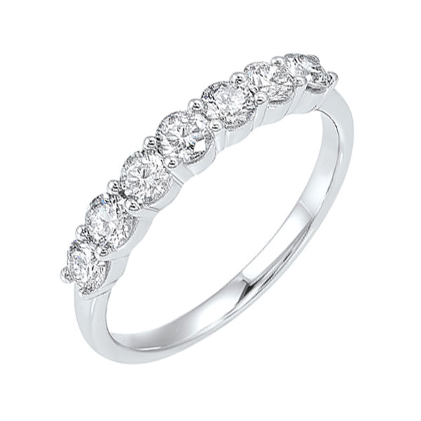 14Kt White Gold Diamond (1/4Ctw) Band