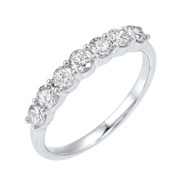 14Kt White Gold Diamond (3/4Ctw) Band