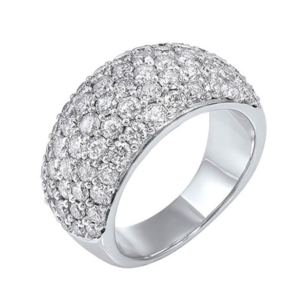 14Kt White Gold Diamond (3Ctw) Band