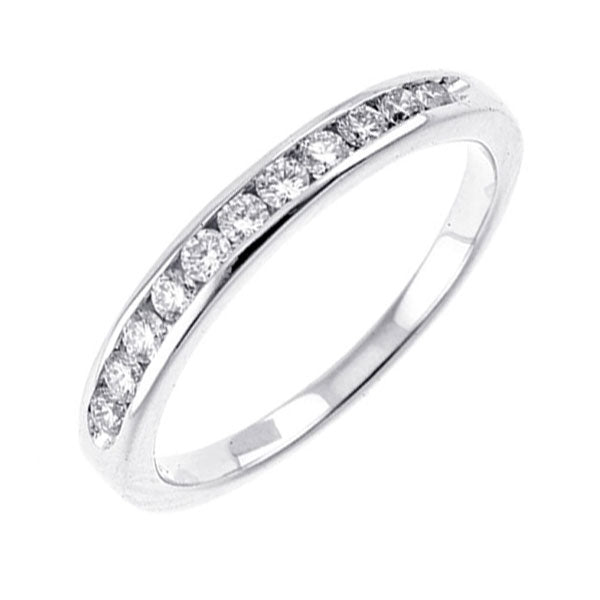 14Kt White Gold Diamond(1/3Ctw) Band